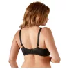 Cottelli Plus Size - push-up mellemelő (fekete)