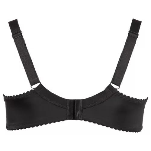 Cottelli Plus Size - push-up mellemelő (fekete)