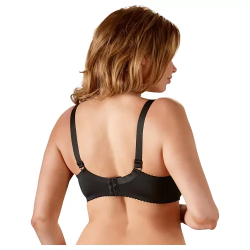 Cottelli Plus Size - push-up mellemelő (fekete)