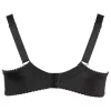 Cottelli Plus Size - push-up mellemelő (fekete)