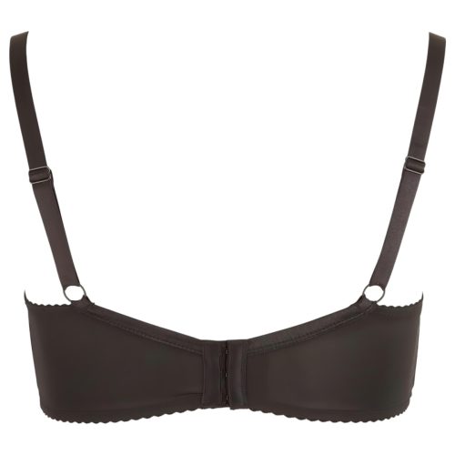 Cottelli Plus Size - merevített mellemelő (fekete)