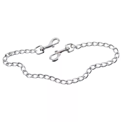 ZADO - dupla fém karabiner és lánc (50 cm)
