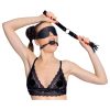 / Bad Kitty - bondage szett táskában - 7 részes (fekete-arany)