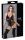 Cottelli Bondage - fényes body bilinccsel (fekete)