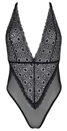 Passion Eco Zinnia - csipke body (fekete)