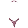Noir Kink Royal - áttetsző body (piros)