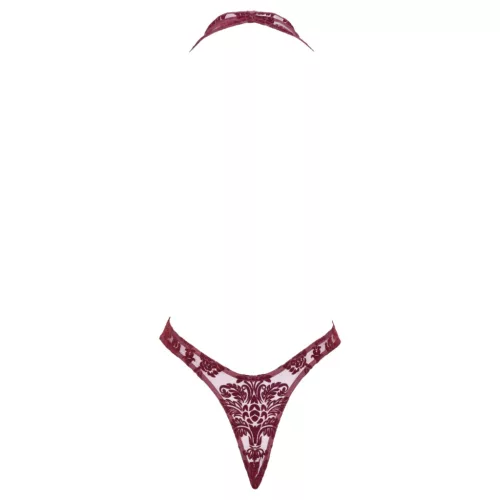 Noir Kink Royal - áttetsző body (piros)