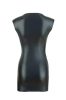 Cottelli - fém gyűrűs, fényes-áttetsző ruha (fekete)