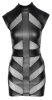 Cottelli - fényes, testre simuló ruha (fekete)