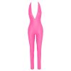 / Cottelli Party - overál, mély hátkivágással (pink)