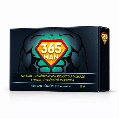 365 Man folyamatos szedésű potencianövelő kapszula 30 db