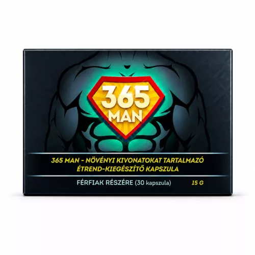 365 Man folyamatos szedésű potencianövelő kapszula 30 db