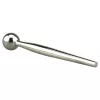 FukR - fém, gömbös dilátor - 8cm (ezüst)