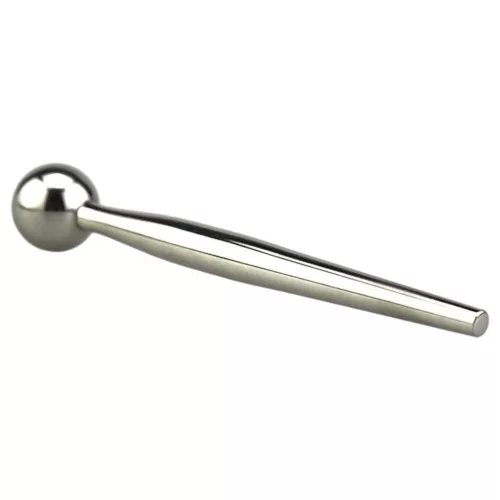 FukR - fém, gömbös dilátor - 8cm (ezüst)
