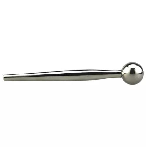 FukR - fém, gömbös dilátor - 8cm (ezüst)