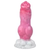 Animalorny Buldog - kutya pénisz dildó - 17 cm (pink)