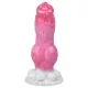 Animalorny Buldog - kutya pénisz dildó - 17 cm (pink)