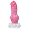 Animalorny Buldog - kutya pénisz dildó - 17 cm (pink)