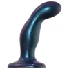 Strap-on-me Snaky M - hajlított anál dildó (kék)