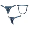 Strap-on-me - alsó felcsatolható dildóhoz - XS-XXL (kék)