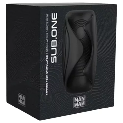 / ManWan Sub.One - akkus maszturbátor (fekete)