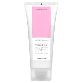   / Mixgliss Sweet Bubble Gum - vízbázisú síkosító - rágó (70ml)