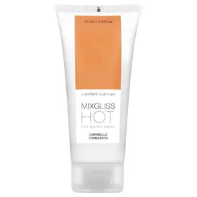   Mixgliss Hot - melegítő, vízbázisú síkosító - fahéj (70ml)
