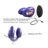 Wonderlover - csiklóizgató G-pont vibrátor (metál lila)