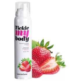/ Tickle my body - masszázshab - eper (150 ml)