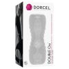 Dorcel Double Oo - férfi maszturbátor (átlátszó)