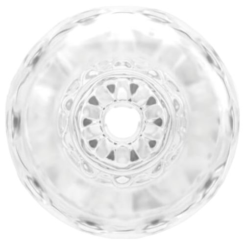 Dorcel Double Oo - férfi maszturbátor (átlátszó)