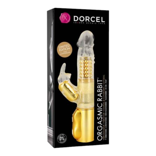 Dorcel Orgasmic Rabbit - csiklókaros vibrátor (arany)