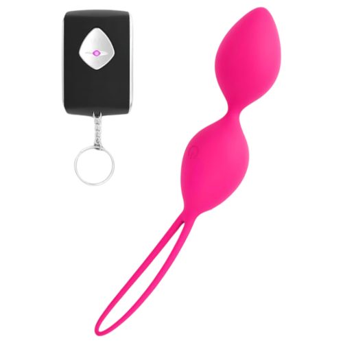 Dorcel Divine Balls - akkus, rádiós, vibrációs gésagolyó (pink)