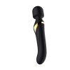 Dorcel Dual Orgasms Gold - akkus, 2in1 masszírozó vibrátor (fekete)