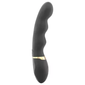   Dorcel Too Much 2.0 - akkus, 3 motoros vibrátor (fekete-arany)