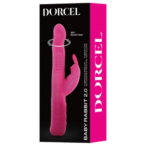 / Dorcel Baby Rabbit 2.0 - akkus, csiklókaros vibrátor (pink)