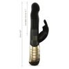 / Dorcel Baby Rabbit 2.0 - csiklókaros vibrátor (fekete-arany)