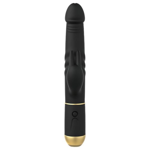 Dorcel Furious Rabbit 2.0 - lökő csiklókaros vibrátor (fekete)