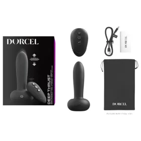 / Dorcel Deep Thrust - lökő vibrátor (fekete)