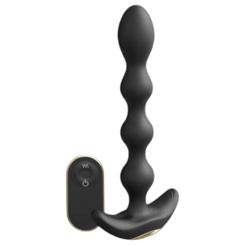 / Dorcel Flexi Balls - akkus, rádiós anál vibrátor (fekete)