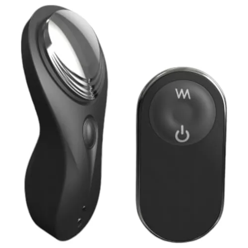/ Dorcel Discreet Vibe + - akkus, rádiós csiklóizgató vibrátor (fekete)