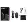 / Dorcel Discreet Vibe + - akkus, rádiós csiklóizgató vibrátor (fekete)