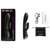 Dorcel Flexi Rabbit - melegítős csiklókaros vibrátor (fekete)