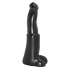 AnimHole Bull - bika pénisz dildó - 25 cm (fekete)