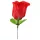 Panty Rose - rózsaszálba rejtett tanga (piros, S-L)