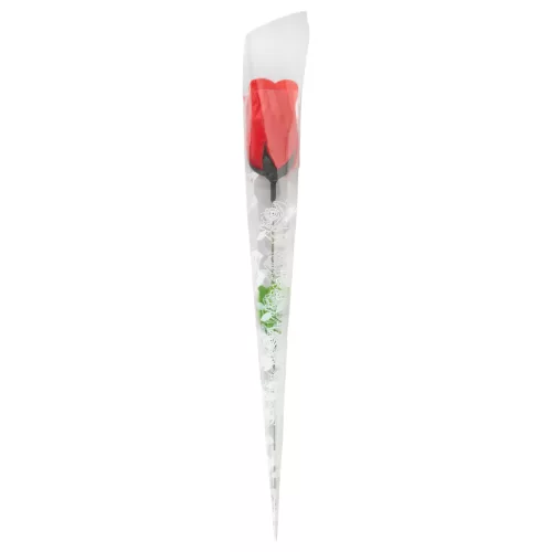 Panty Rose - rózsaszálba rejtett tanga (piros, S-L)