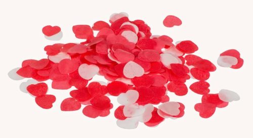 Hearts - illatos rózsaszirmok fürdő konfetti (30g)