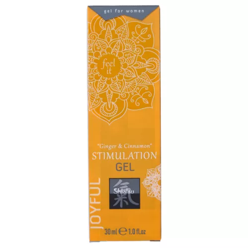 HOT Shiatsu - folyékony vibrátor krém nőknek - gyömbér és fahéj (30 ml)
