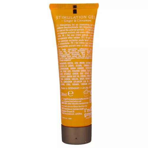 HOT Shiatsu - folyékony vibrátor krém nőknek - gyömbér és fahéj (30 ml)