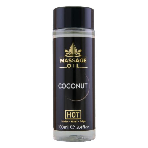 HOT bőrápoló masszázsolaj - kókusz (100ml)